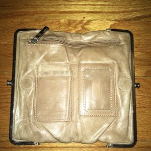 HOBO WALLET - “Lauren” double frame clutch